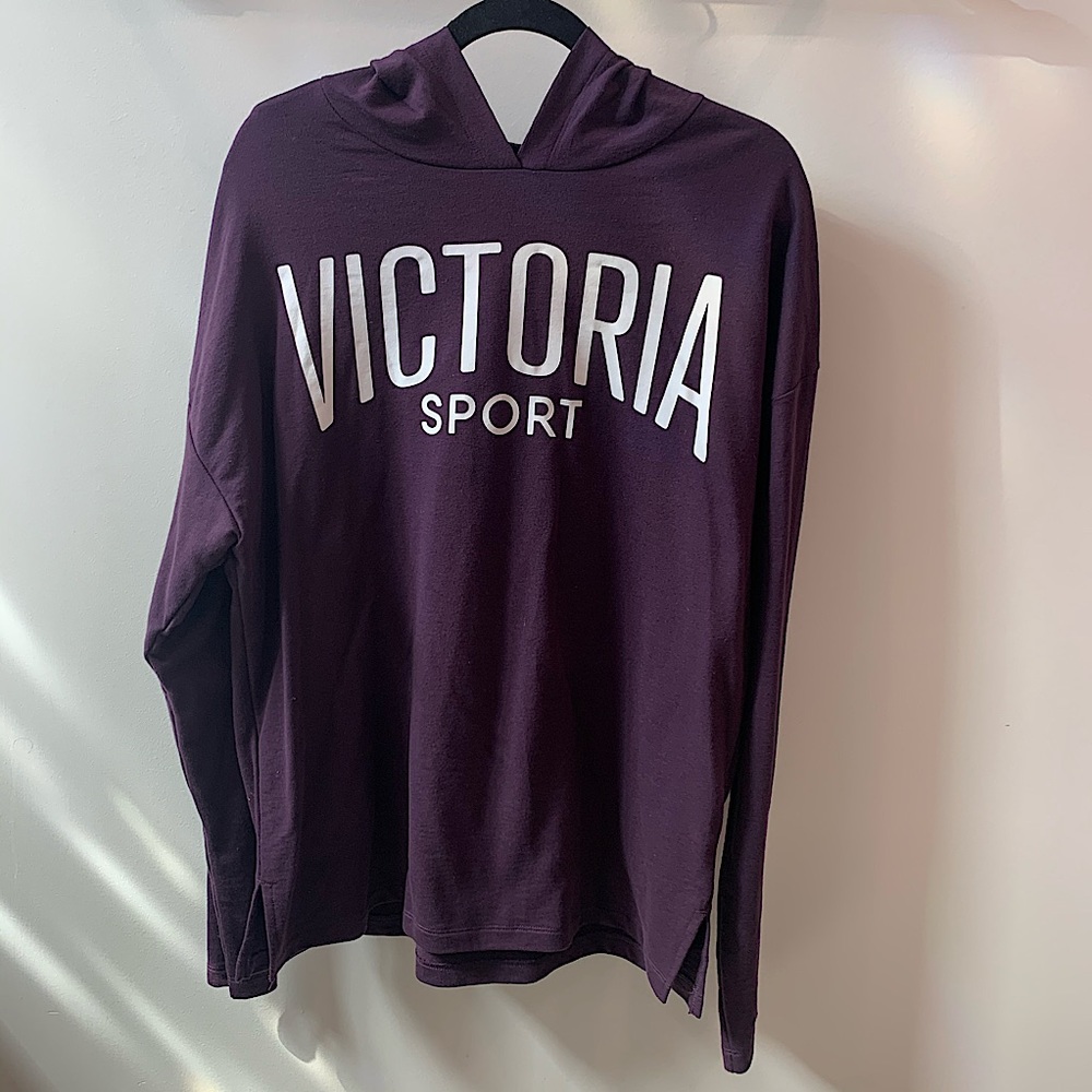 Victoria Secret Sport Plum Purple Sweater